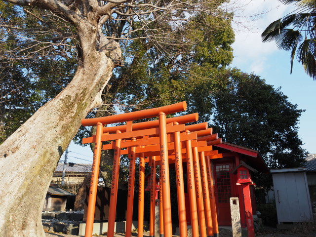 お稲荷さん、浅間神社境内(伊勢市大世古)