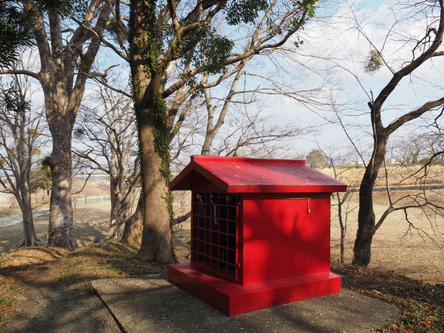 宮川茜稲荷、浅間堤(伊勢市中島)