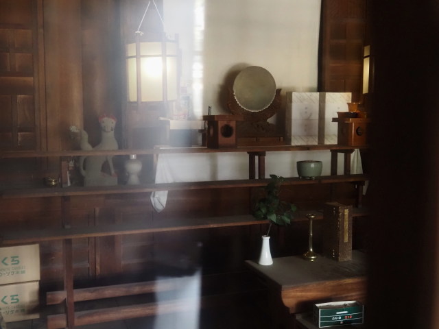 瘡守(かさもり)稲荷、法住院境内(伊勢市浦口)