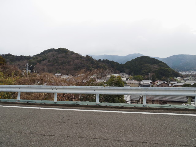 貝吹山方向の遠望