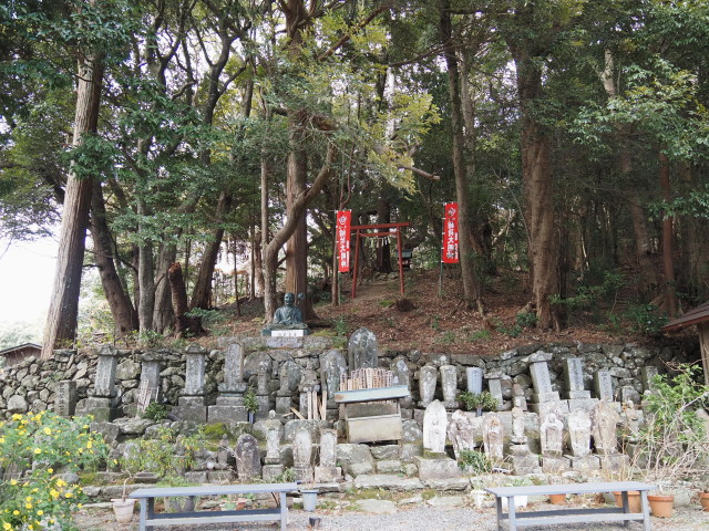 伏見稲荷社、太江寺境内(伊勢市二見町江)