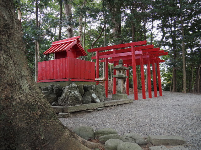 朝日稲荷大明神付近(伊勢市二見町茶屋)
