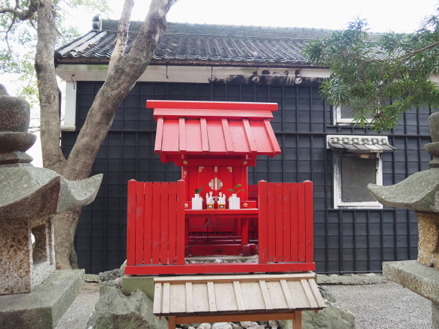 朝日稲荷大明神付近(伊勢市二見町茶屋)