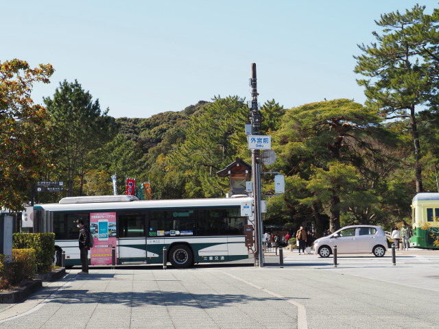 外宮前の広場付近