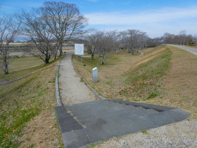宮川堤(周防堤への分岐)